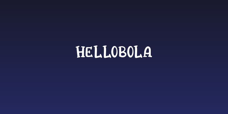 HELLOBOLA Social Header