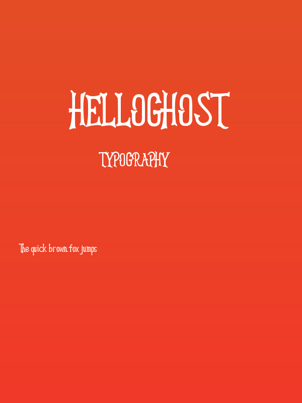 HELLOGHOST Poster
