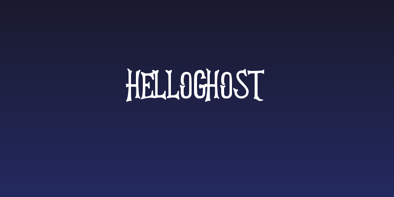 HELLOGHOST Social Header