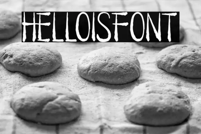 HELLOISFONT Font examples