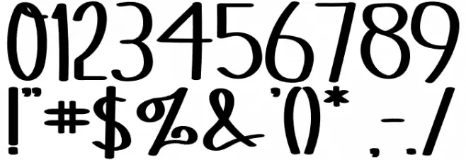 HELLOZORRORegular Font OTHER CHARS