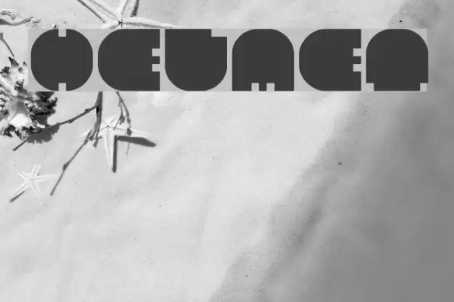 HELMET Font examples