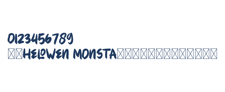 HELOWENMONSTARegular Other Characters