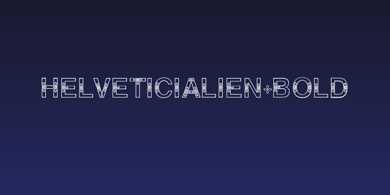 HELVETICIALIEN-Bold Social Header