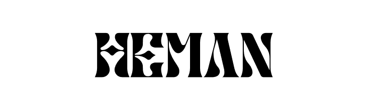 HEMAN Font