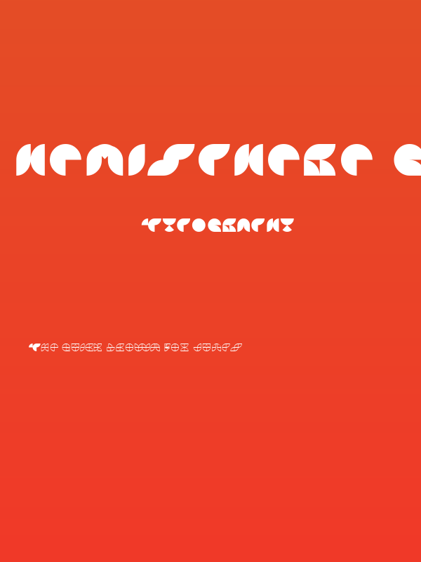 HEMISphere GRF Poster