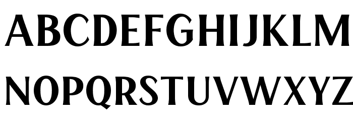 HENAVE Regular Font LOWERCASE