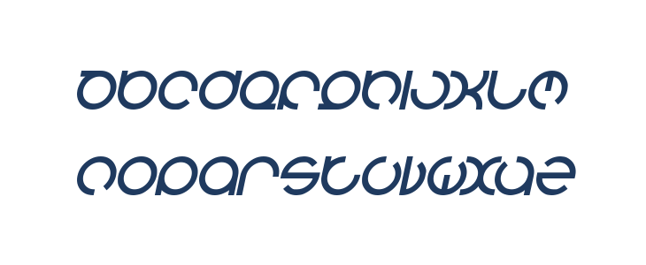 HENDERSON Bold Italic Lowercase