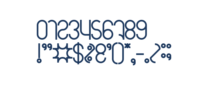 HENDERSON Bold Other Characters