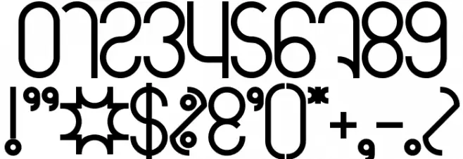 HENDERSON Bold Font OTHER CHARS