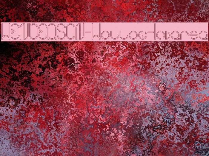 HENDERSON-Hollow-Inverse Example 2