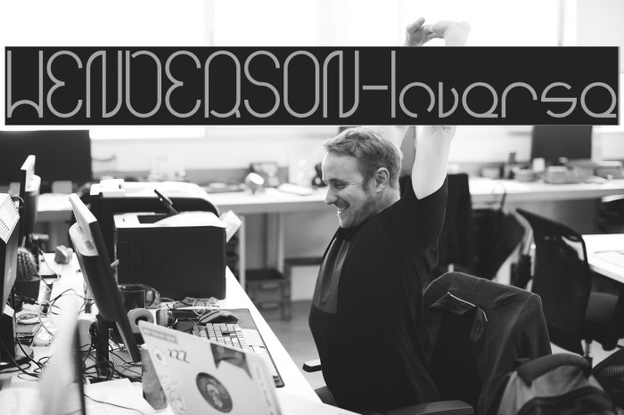 HENDERSON-Inverse Font examples