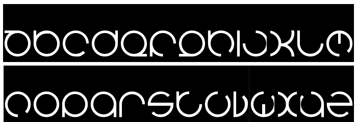 HENDERSON-Inverse Font LOWERCASE