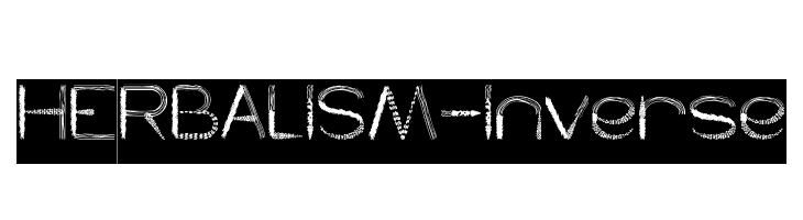 HERBALISM-Inverse  font caratteri gratis