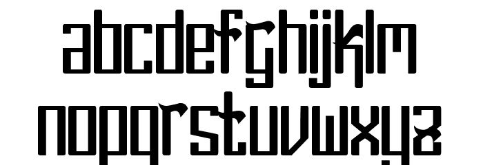 HERISON Font LOWERCASE