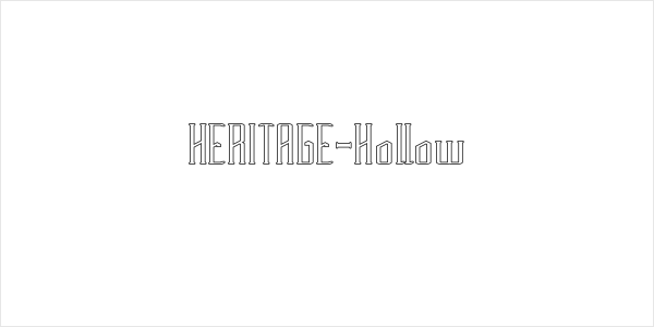 HERITAGE-Hollow Logo