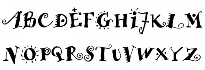 HERMAN(RUS BY LYAJKA) 字体 大写