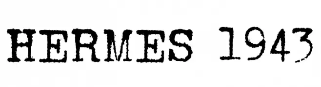 HERMES 1943  les polices de caractères gratuit tlcharger
