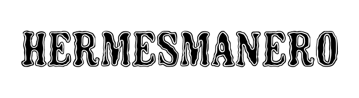 HERMES MANERO Font