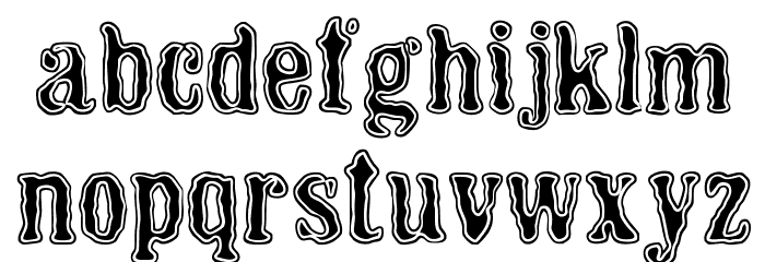 HERMES MANERO Font LOWERCASE