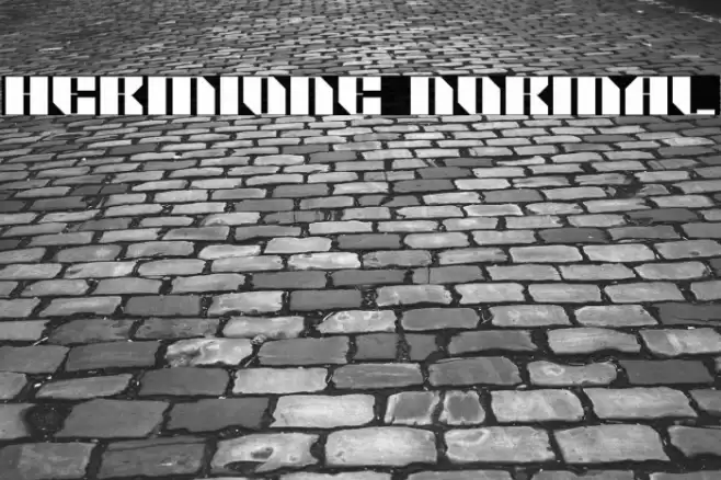 HERMIONE Normal फ़ॉन्ट examples