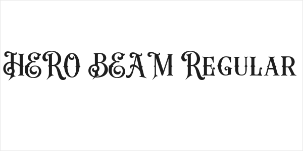 HERO BEAM Regular Logo