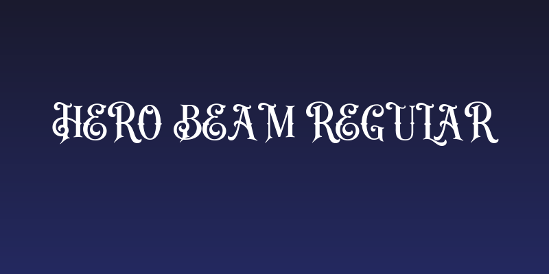 HERO BEAM Regular Social Header