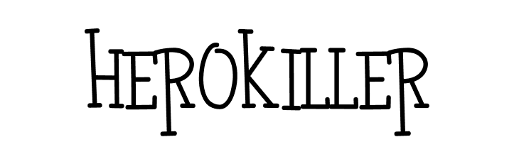 HERO KILLER  font caratteri gratis