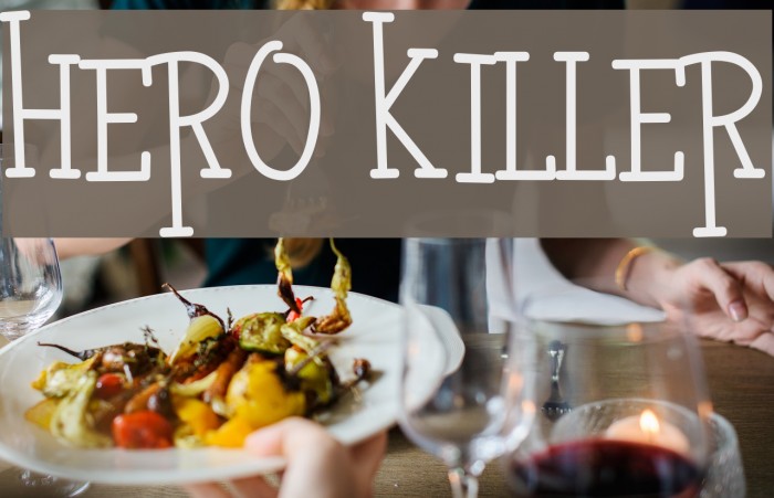 HERO KILLER Font examples