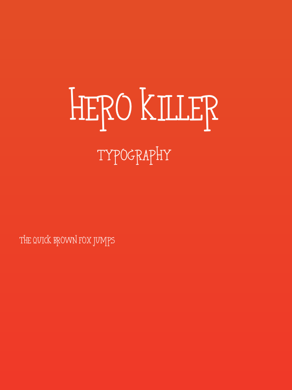 HERO KILLER Poster