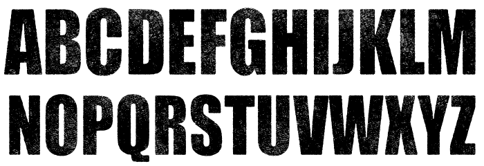 HEROES PERSONAL USE Bold Font LOWERCASE