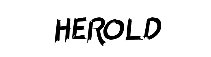 HEROLD  フリーフォントのダウンロード