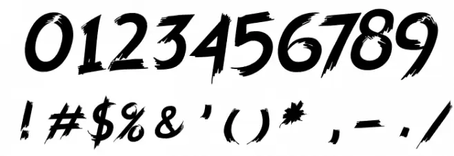 HEROLD Font OTHER CHARS