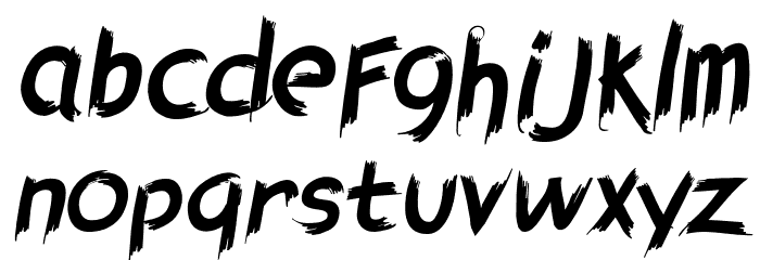 HEROLD Font LOWERCASE