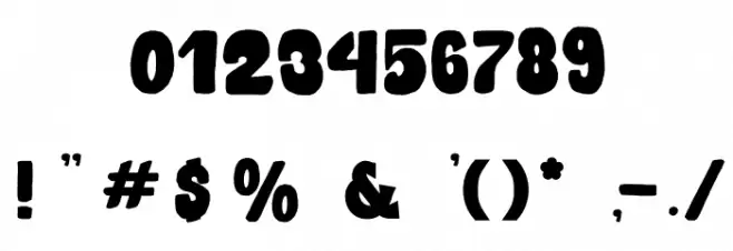 HETRO-Regular Font OTHER CHARS