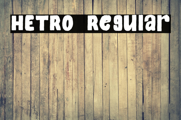 HETRO Regular Example 1