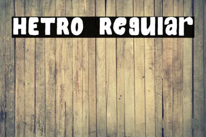 HETRO Regular Example 1