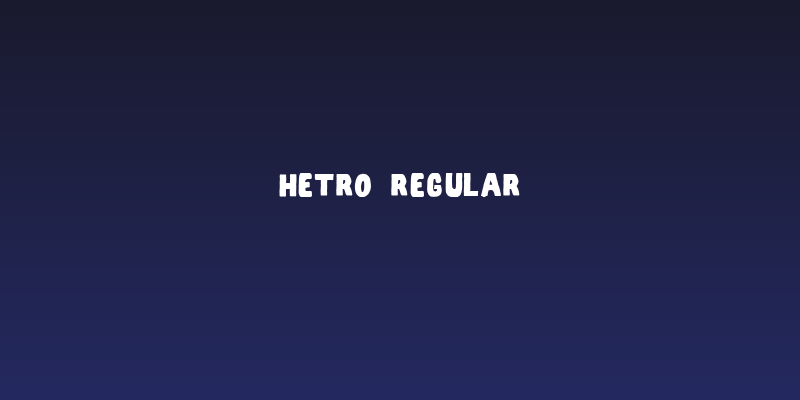 HETRO Regular Social Header