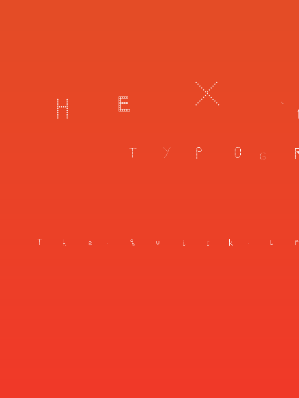 HEX Appmia Regular Poster