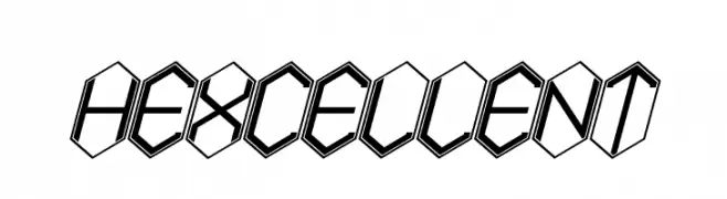 HEXCELLENT  नि: शुल्क फ़ॉन्ट्स डाउनलोड