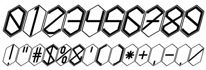 HEXCELLENT Font OTHER CHARS
