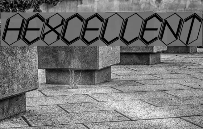 HEXCELLENT Font examples
