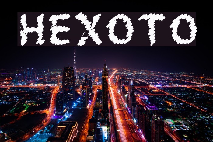 HEXOTO Fonte examples