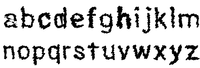 HEXOTO Fonte MINÚSCULAS