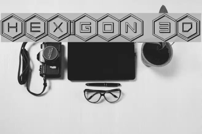 HEX:gon 3D Font examples
