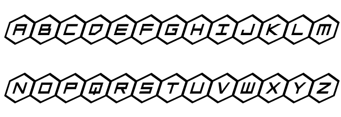 HEX:gon Bold Italic Font LOWERCASE