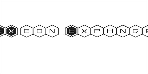HEX:gon Expanded Logo