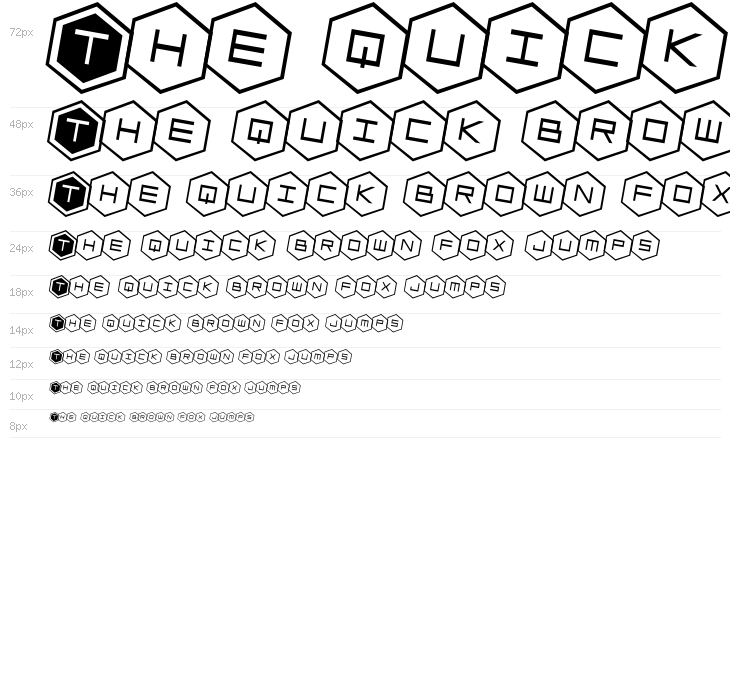 HEX:gon Rotated 2 Waterfall