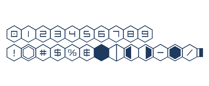 HEX:gon Staggered Other Characters