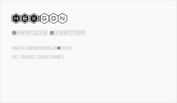 HEX:gon Business Card